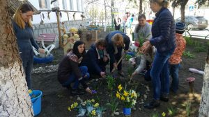 Concursul ”Cel mai bun teritoriu amenajat: Fantezii de primăvară” – Școala auxiliară nr.7