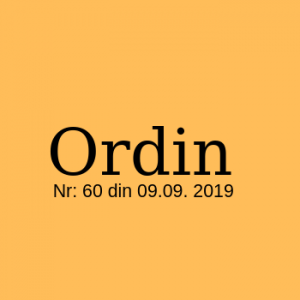 Ordin cu privire la evidența cheltuielilor energiei electrice și a apei în cantinele instituțiilor de învățământ secundar general