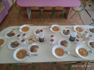 Meniuri zilnice din grădinițe
