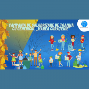 Direcția Generală Educație, Tineret și Sport a Consiliului municipal Chișinău susține lansarea Campaniei de salubrizare de toamnă cu genericul „Marea Curățenie” inițiată de Primarul general al municipiului Chișinău, Ion Ceban