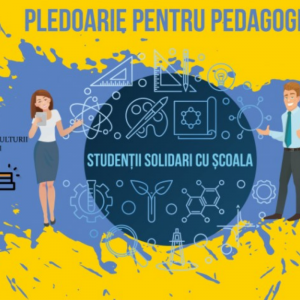 Studenții solidari cu școala