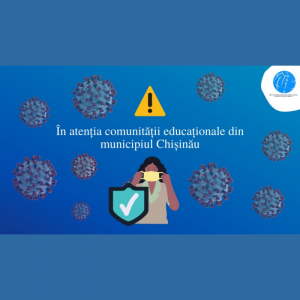 În cazurile depistării cazurilor de COVID-19, directorii instituțiilor de învățământ general din municipiul Chișinău vor lua următoarele decizii