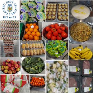 Organizarea și monitorizarea procesului de alimentație în IET nr.73 sectorul Centru, are loc în strictă conformitate cu Meniul-Model (iarna primăvară).