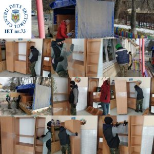 Dotarea cabinetului medical din IET nr.73 sectorul Centru cu mobilier
