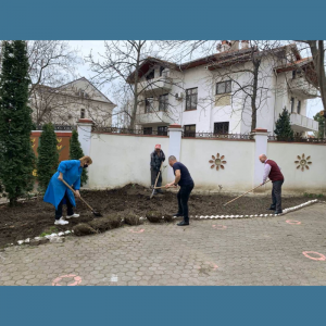 Procesul de organizare și desfășurare a lucrărilor de salubrizare și amenajare a teritoriului CCT”Floarea soarelui” sectorul Centru