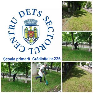 IET nr.226 sectorul Centru, ține sub strict control salubrizarea teritoriului, în special cositul ierbii, care,actualmente, reprezintă o necesitate prioritară