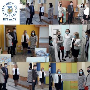 Vizita de control privind dotările și lucrările de reparație în IET nr.78 sectorul Centru