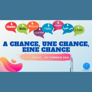 „A Chance, Une Chance, Eine Chance”, ediția I