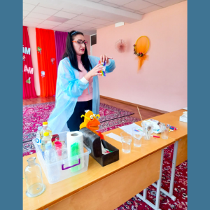 Grădinița s-a transformat în laborator de experimente și cercetare