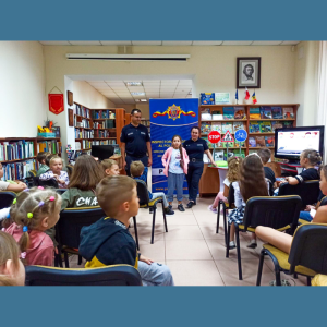 Lecție de circulație rutieră pentru copiii preșcolari