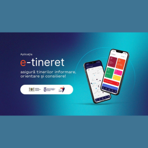 ”E-tineret” prima aplicație pentru tineri