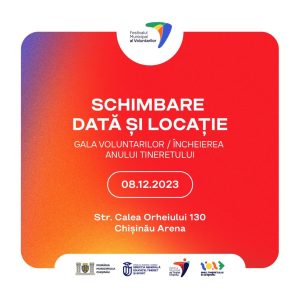Gala Voluntarilor la Chișinău!