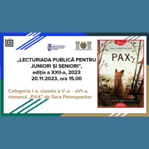 Lecturiada Publică pentru juniori și seniori, ediția a XXII-a