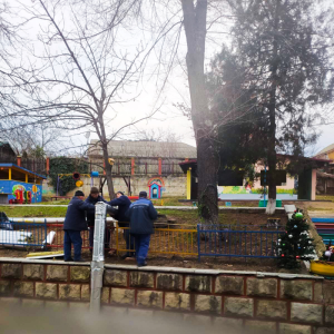 Termoizolarea traseului de căldură la Grădinița nr. 73 din sectorul Centru