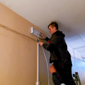 A fost finalizat proiectul de modernizare a sistemului de iluminat în Grădinița nr. 8