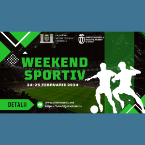 În municipiul Chișinău continuă desfășurarea evenimentelor sportive