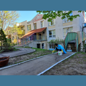 Activități de salubrizare a teritoriilor instituțiilor educaționale, din 10 aprilie