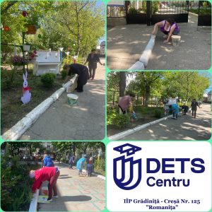 Activități de salubrizare a teritoriilor instituțiilor educaționale din 29 aprilie