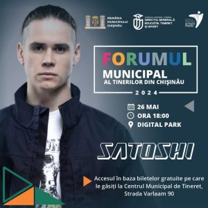 SATOSHI la Forumul Municipal al Tinerilor din 26 mai