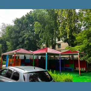Acoperiș nou la pavilioanele pentru copii din Grădinița nr. 227