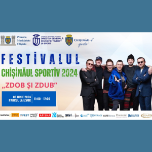 ZDOB și ZDUB la festivalul „Chișinăul Sportiv 2024”