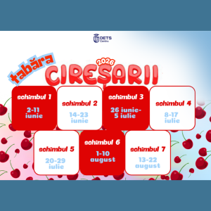 Start înscrieri la Tabăra ”Cireșarii”